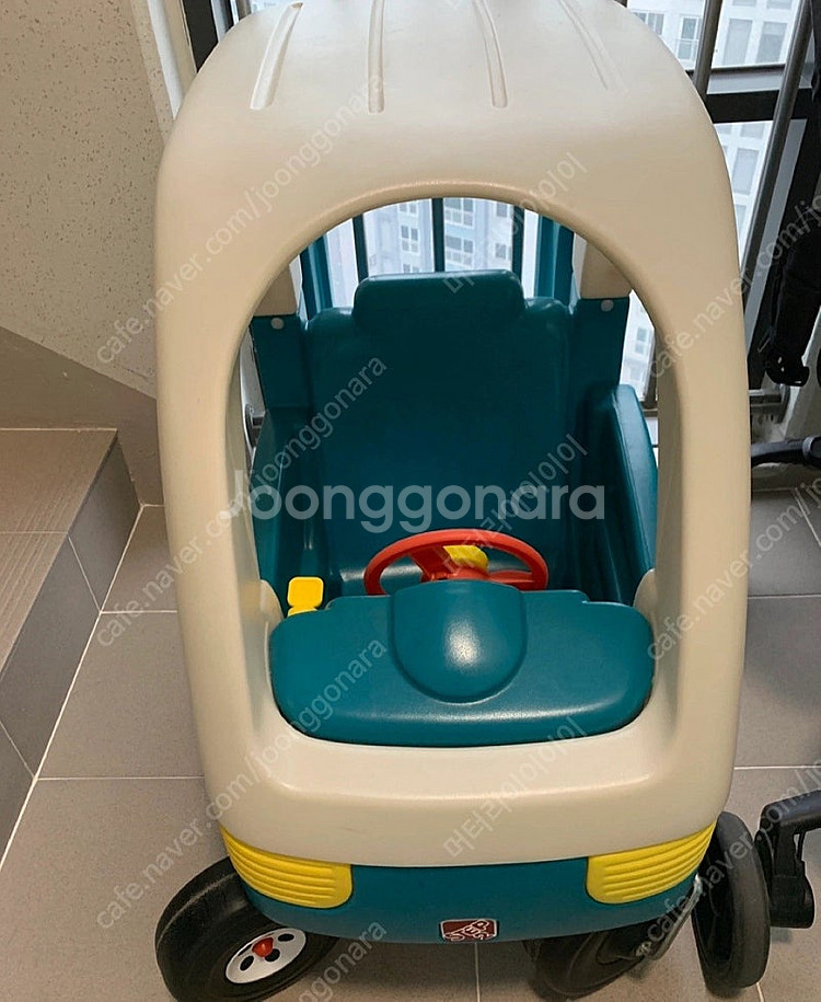 스텝투 2인용 유아 자동차 새상품구매--0