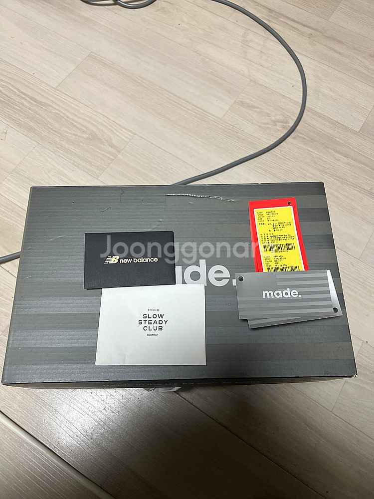 뉴발란스 990v5 슬로우스테디클럽 콜라보 한정판 27...--4