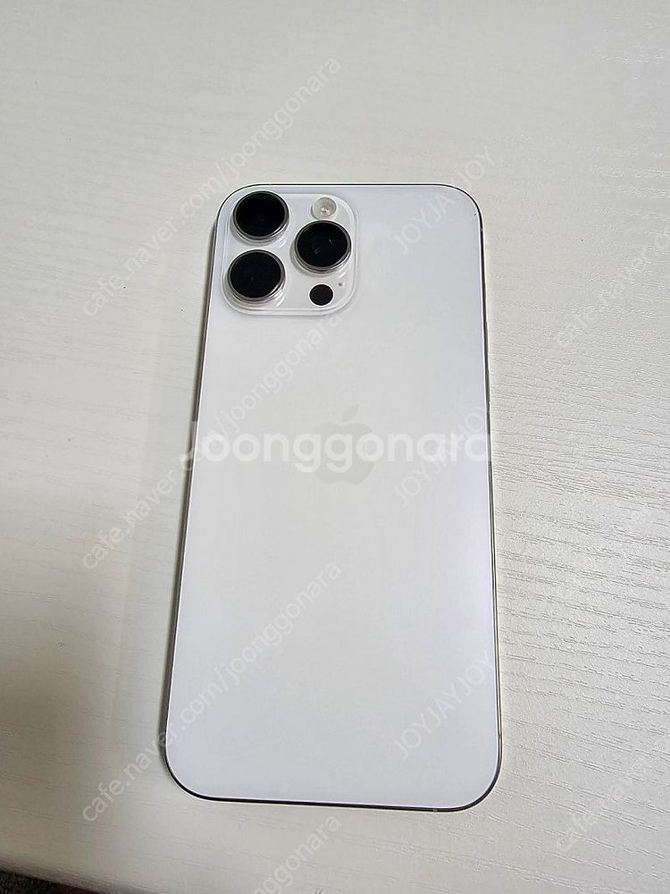 아이폰 16 프로 맥스 화이트 256GB 상태 S급 판...--0