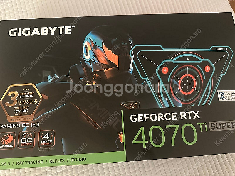 rtx 4070ti super gamingOC 기가바이...--0