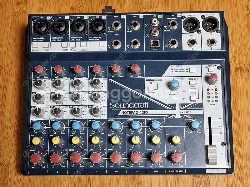Soundcraft NOTEPAD 12FX 믹서--0