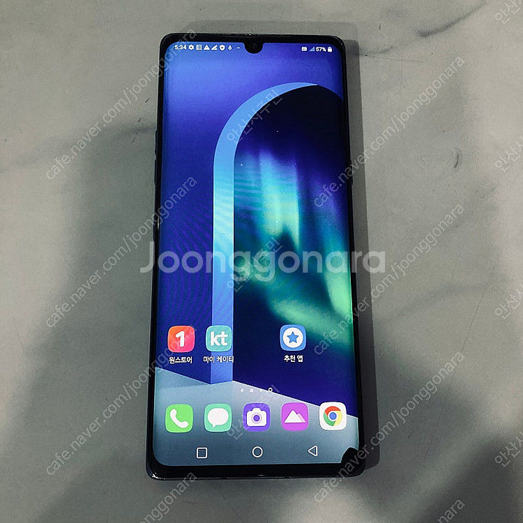 LG G9 벨벳 블랙 128기가 7만원 판매합니다--0
