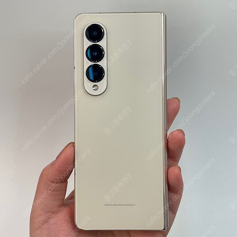 02692 갤럭시폴드4 (F936) 베이지 256GB ...--0