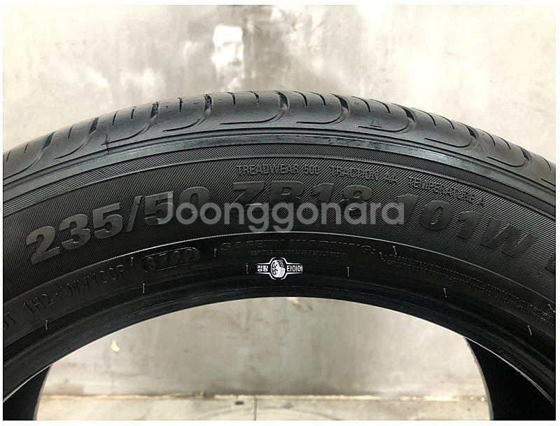 중고타이어 오페라 골드 235/50R18 오피러스 알페...--2