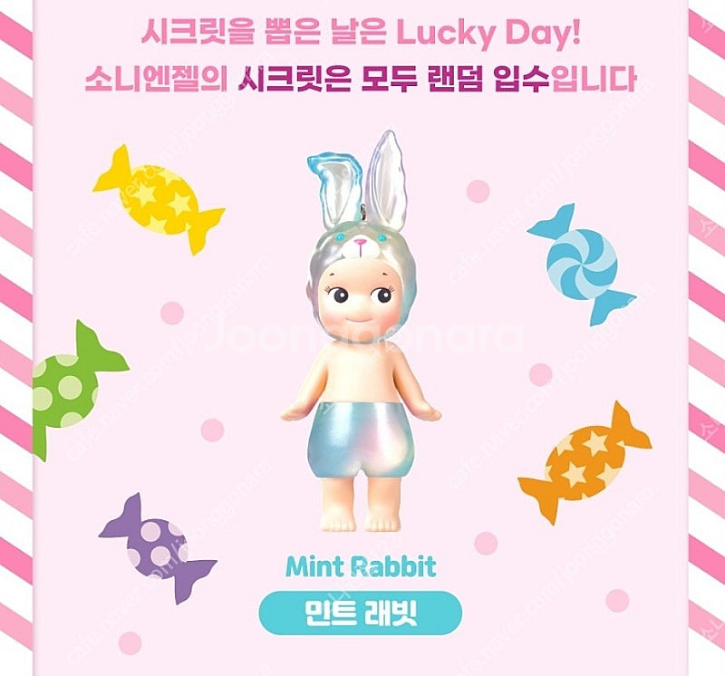 소니엔젤 캔디스토어 시크릿 민트 래빗 미개봉 팝니다--0