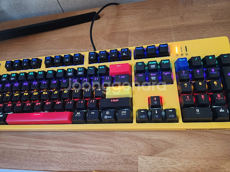 앱코 K660 완전방수 게이밍 기계식 키보드 카일광축 ...--1