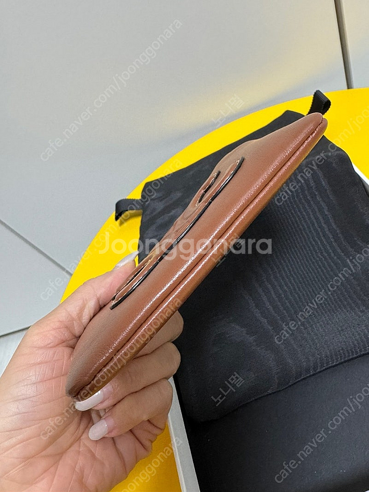 셀린느 지갑 퀴르 트리옹프 동전 카드 파우치--2