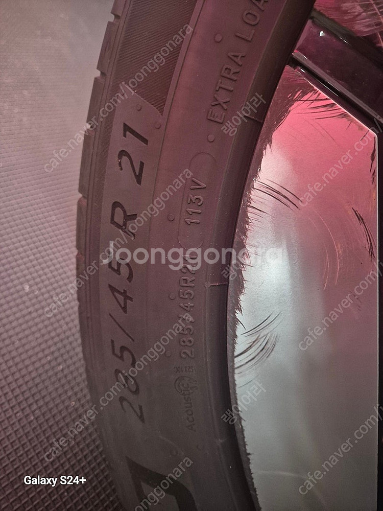 EV9 21인치 휠 타이어(미쉐린) 판매합니다--2