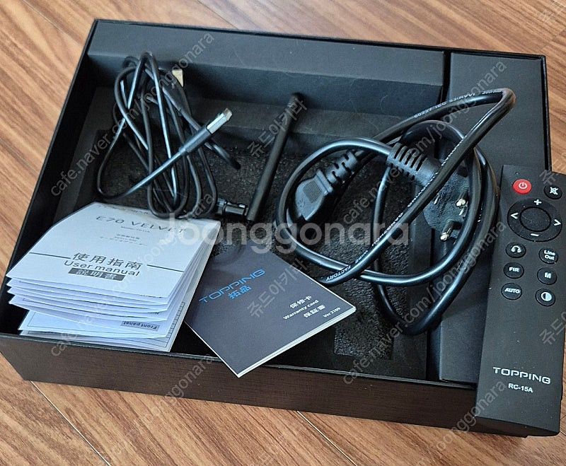 TOPPING E70 VELVET DAC + 카나레 XLR to TRS 케이블 판매합니다.--3