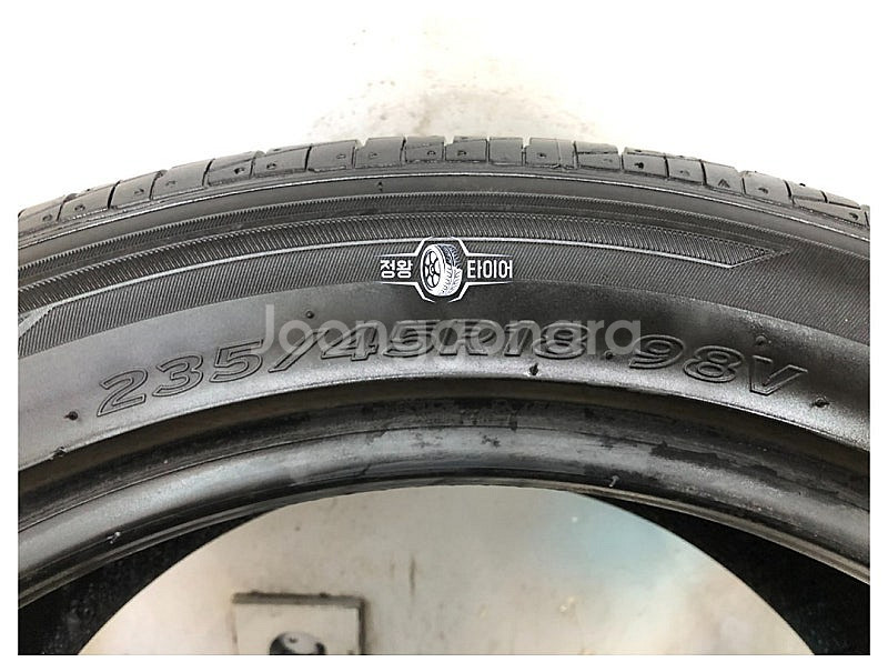 중고타이어 한국타이어 키너지EX 235/45R18 쏘나...--6