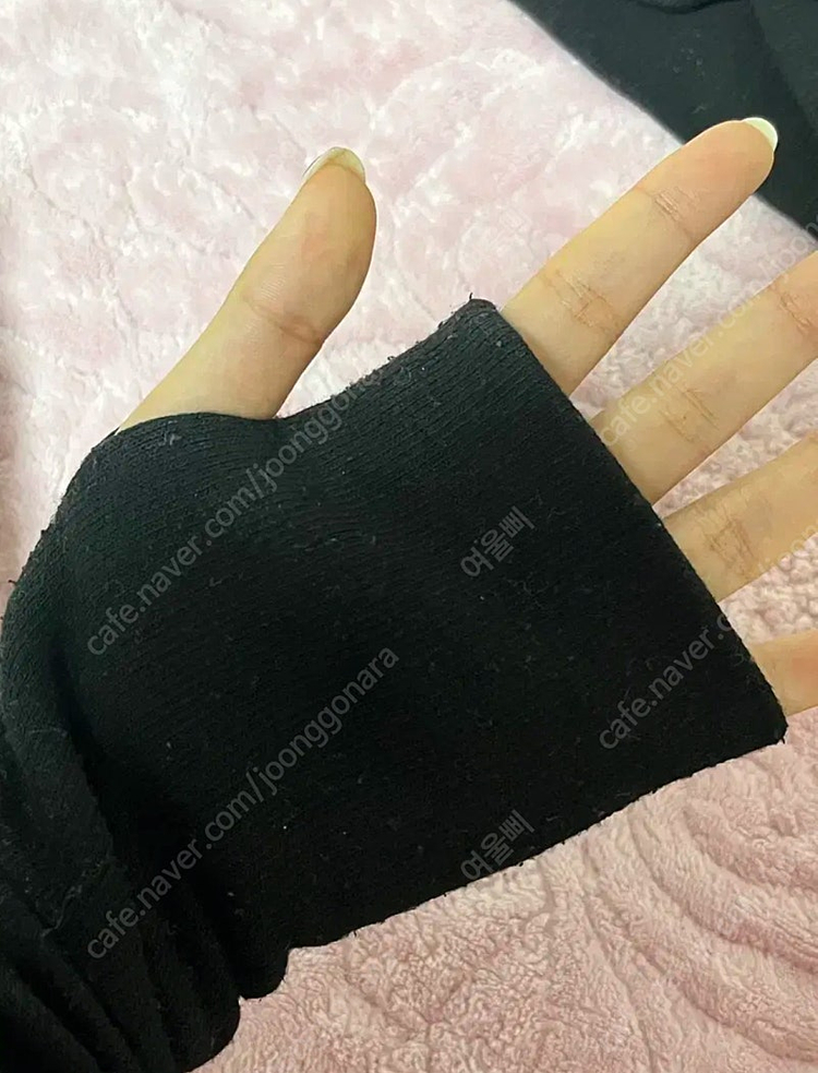 4개 세트 가격 / 핸드워머 + 레그워머 + 헤어밴드 2개 y2k 갸루--2