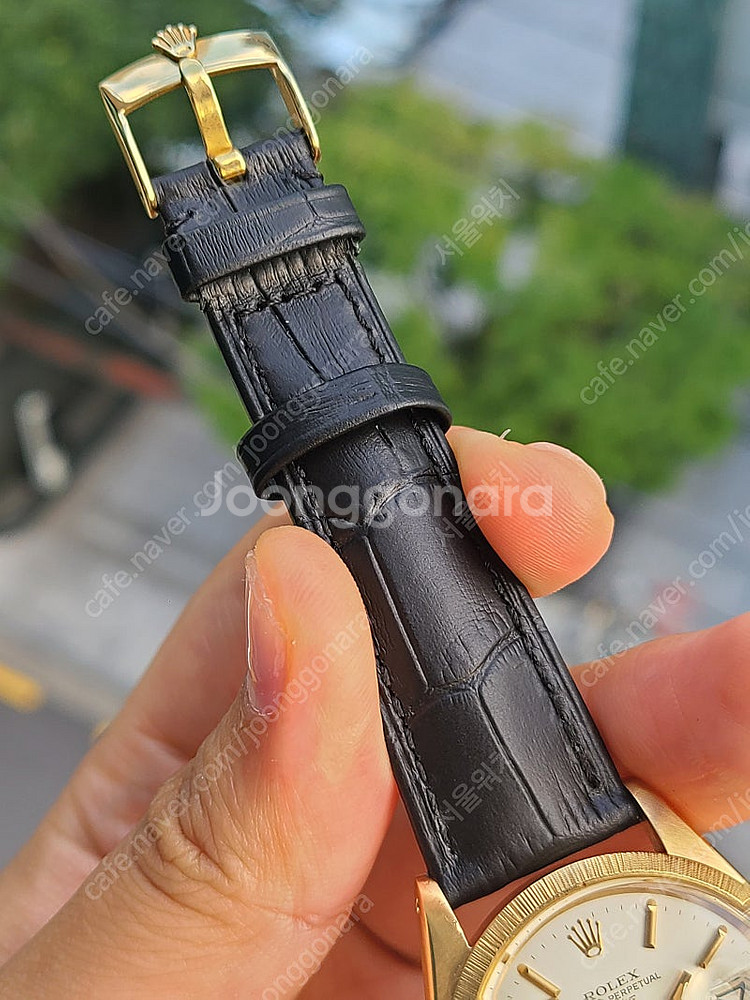 [정품] 롤렉스 오이스터 퍼페추얼 플루티드 18K 옐로...--8