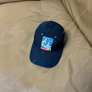 (Supreme x Northface) 슈프림x노스페이스 설산 블랙 6패널 볼캡 모자 (Black)