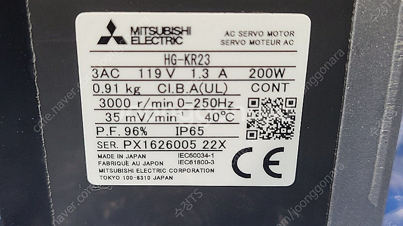 미쯔비시 서보 모터 HG-KR23 / HG-KR43 /...--3