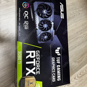 asus 3080ti tuf oc 팝니다.