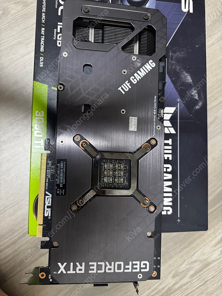 asus 3080ti tuf oc 팝니다.--1