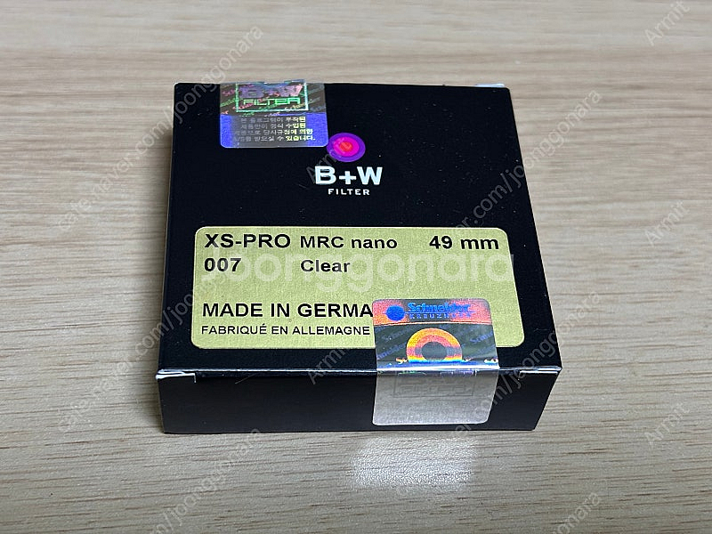 Bw b+w 슈나이더 렌즈 필터 49mm 2개일괄--3
