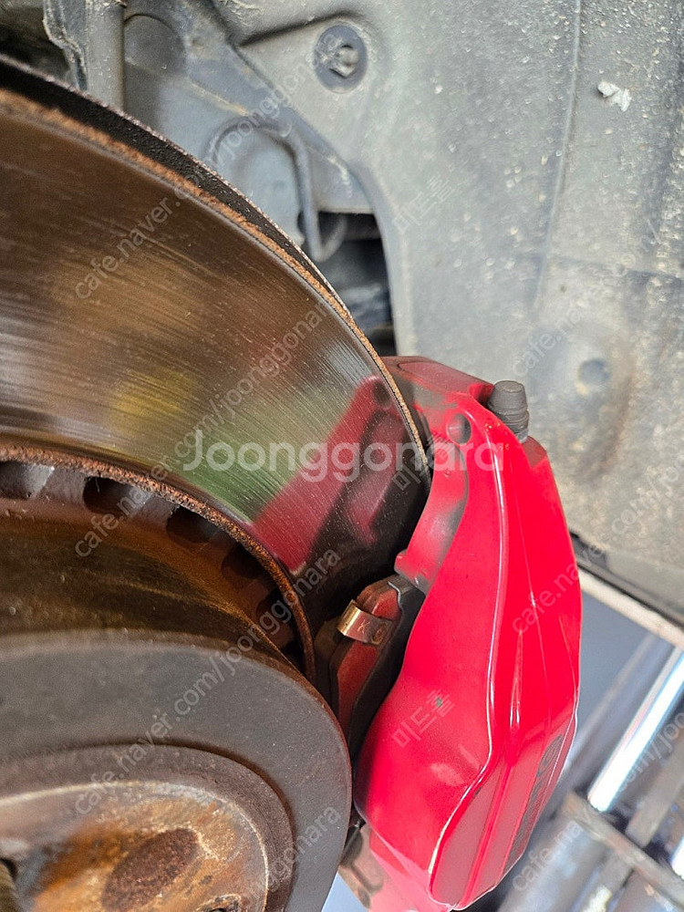 g70 순정 브렘보 4p + 2p 브레이크 세트--1