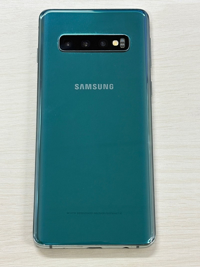 갤럭시 S10 민트색상 128용량 외관상태좋은 꿀매물 ...--0