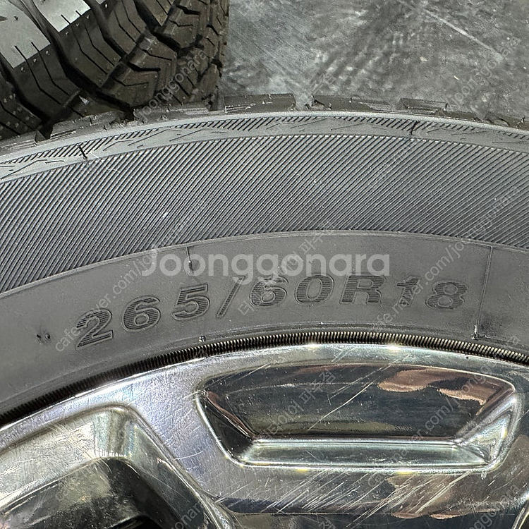 18인치 휠타이어 (모하비 중고 휠 265 60 18 ...--6
