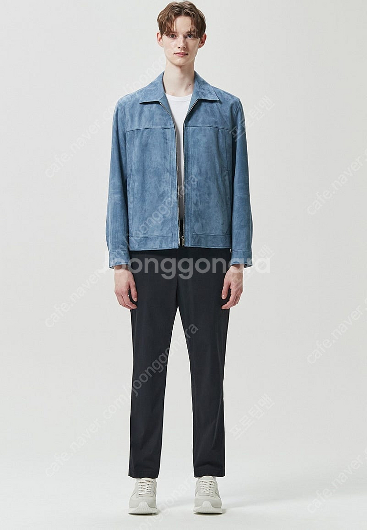 DKNY 스웨이드 점퍼 XL--0