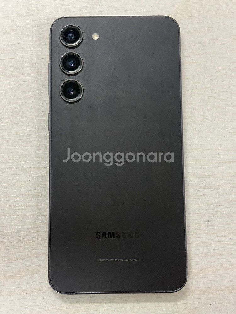 갤럭시 S23플러스 블랙색상 256용량 새상품컨디션 초...--0