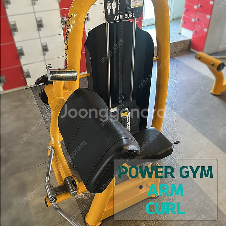 [중고] 미강 파워짐 POWER GYM 암컬 머신 AR...--0