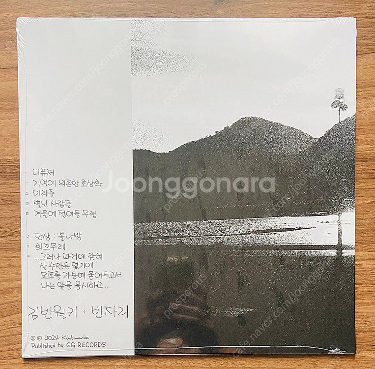 [65,000원] 김반월키 - 빈자리 LP (배송비 별...--1