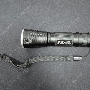 블랙울프 LC 858 미니줌 T6 LED 랜턴, 후레쉬 + 삼성 배터리 새제품 택포 16,000
