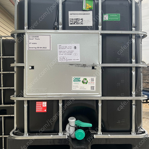 열선시트 내장된 IBC 탱크