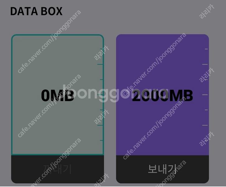 [팝니다] KT 데이터 2기가(2GB) 판매합니다(3,...--0