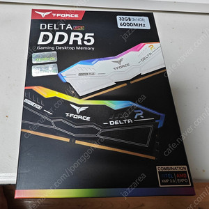 TeamGroup T-Force DDR5-6000 CL38 DELTA RGB 화이트 서린 32GB (16Gx2)