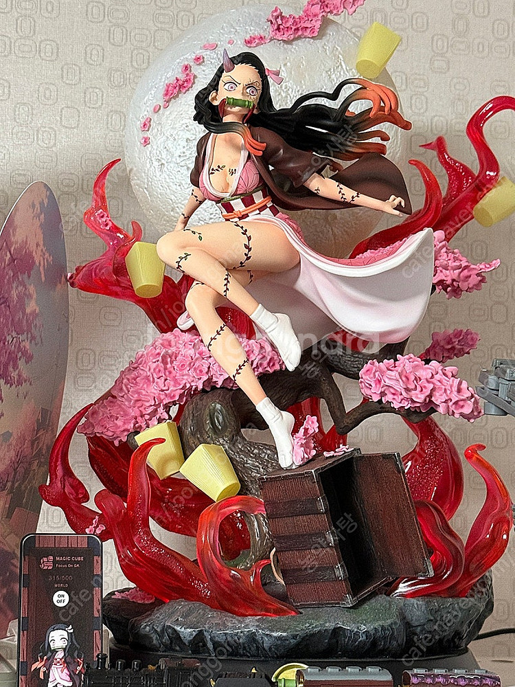 [부산] 귀멸의 칼날 매직큐브 네즈코 레진 팝니다--1