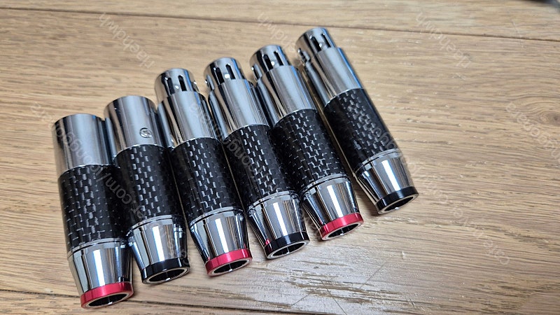 XLR 밸런스 단자 로듐도금