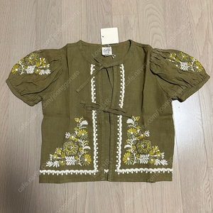 아폴리나 올리브 시리 자켓 5-7y / 새상품