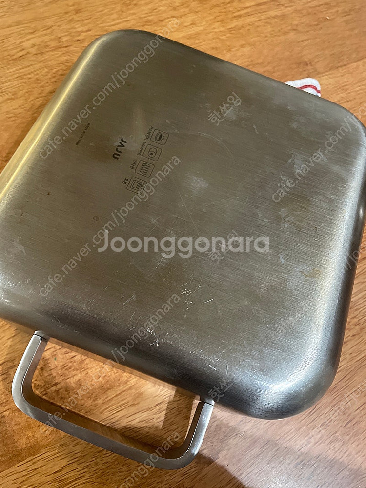 자주 정사각 인덕션 스텐후라이팬--1