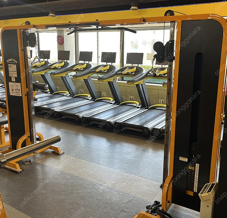 [중고] 미강 파워짐 POWER GYM 케이블 크로스 CABLE CROSS 클럽용웨이트 무산소운동 상체운동 팔운동 ...--4