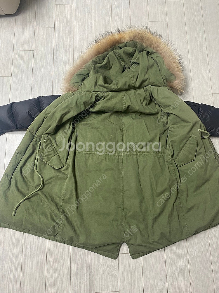 미미씨엘 구스 야상 패딩 XL--0