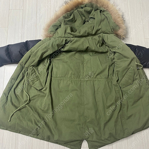 미미씨엘 구스 야상 패딩 XL