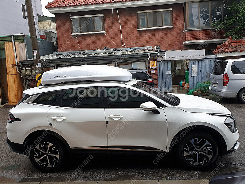 지붕위 밀착형 코토 일체형루프박스 어닝,윈드가드 당일재...--1