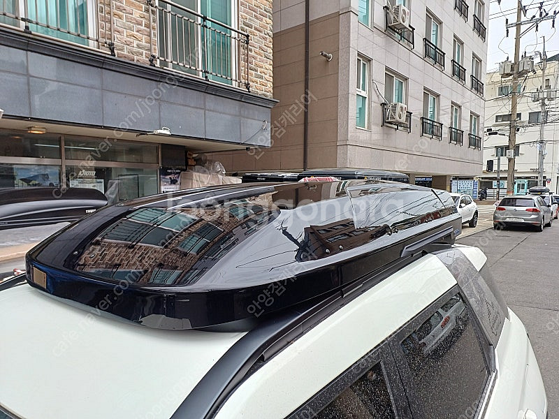 지붕위 밀착형 코토 일체형루프박스 어닝,윈드가드 당일재...--4