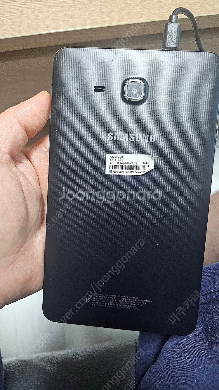 갤럭시탭 A6 SM T280 부품용--1