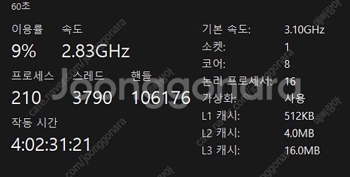 상태 최상) 레노버 LOQ 15ARP 게이밍 노트북--2