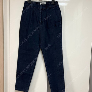 주카 ZUCCA 데님 팬츠 스판 청바지 뒷밴딩 핀턱 배기
