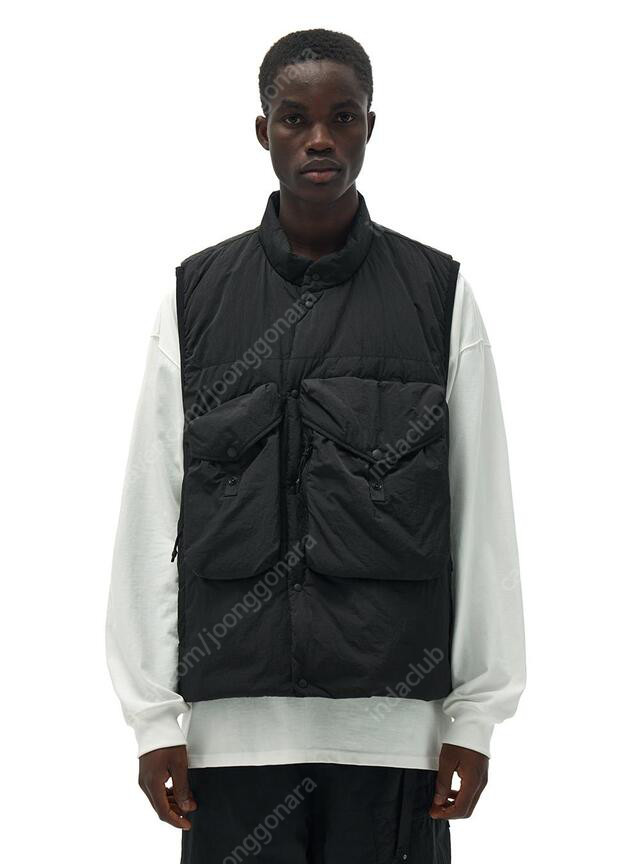 23AW 모이프 오버밀 베스트 블랙 3--1