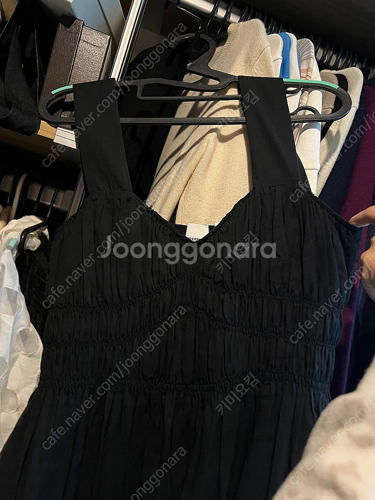 새상품] 버버리 블랙 원피스 uk6--4