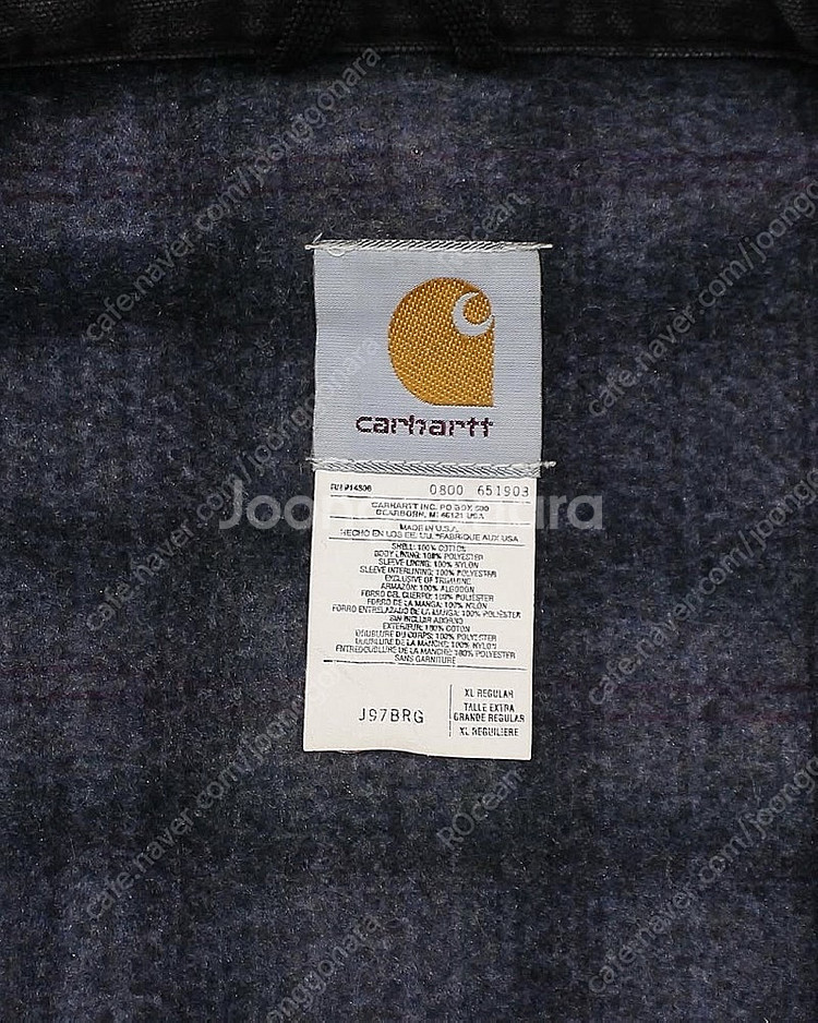 [XL] 2000 USA Carhartt J97 BRG...--4