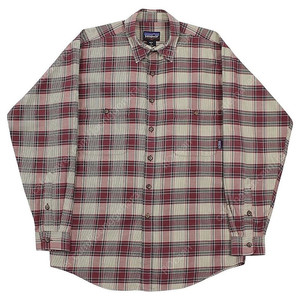 [S] 1999 Patagonia Organic Pima Cotton Check Shirt 파타고니아 오가닉 피마 코튼 체크 셔츠 90년대 빈티지 90s