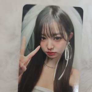 아이브 웨딩 장원영 위드뮤 럭키드로우 럭드 포카