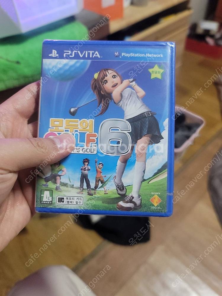 ps vita 모두의골프6 한국 정발판 새제품 판매--0